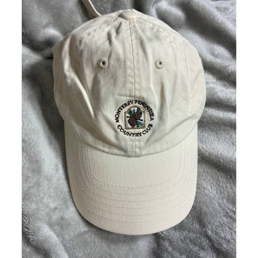 Monterey Peninsula Country Club Hat Cream 2013 America's Heroes Golf Cap